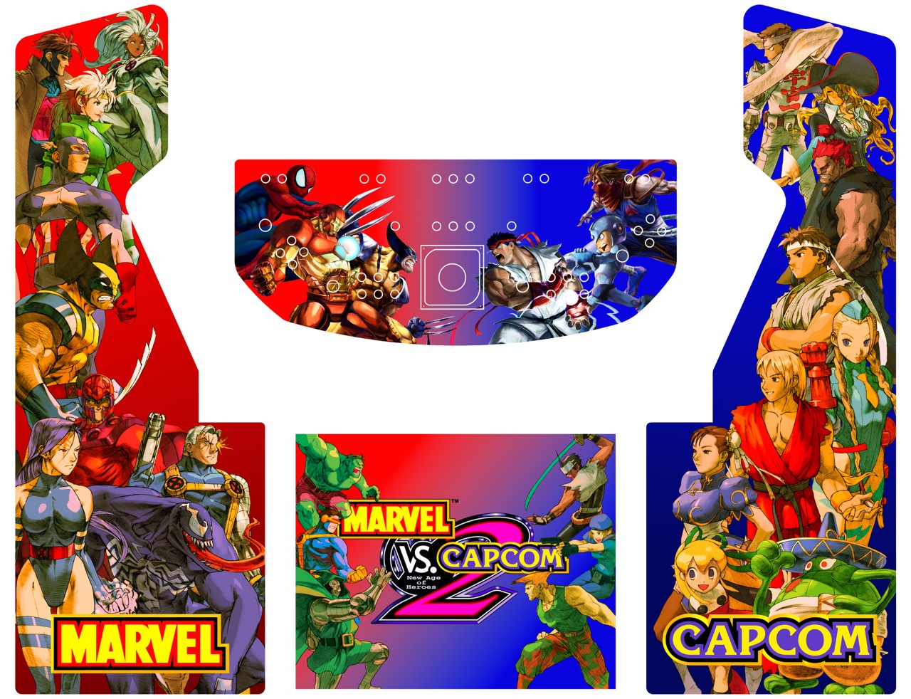 Marvel Vs Capcom 1 2 1